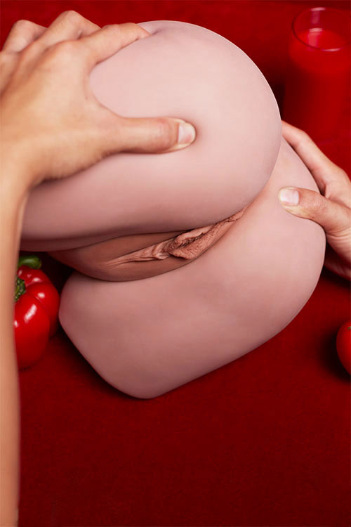 Realistic masturbator by Climax doll brand