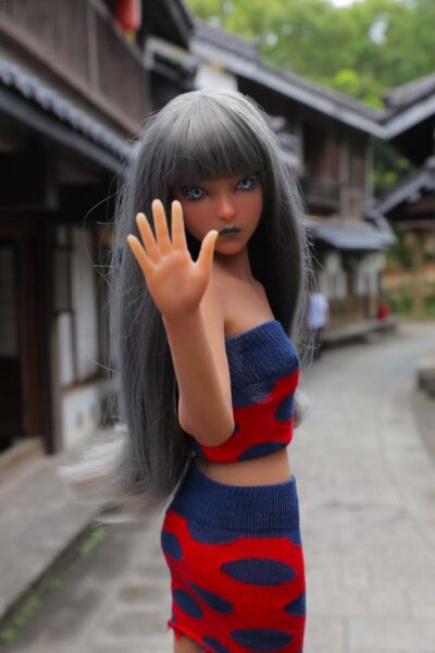 Silicone mini sex doll 60 cm