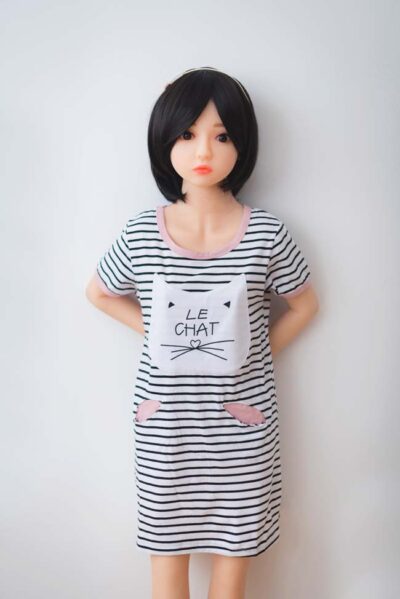 Akiko mini teen sexdoll of 125cm