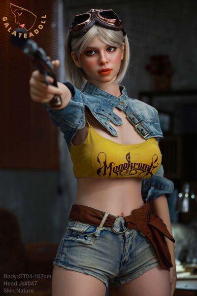 Young silicone sex doll of 162cm Katia - by Galatea doll - 160cm sex dolls